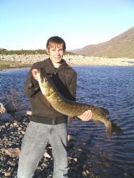 Aaron and his 14.8Lb Claunie Pike